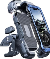 Bovemanx Motorkerékpár és Kerékpár Telefontartó, Rezgésmentes, 7,2 Hüvelykes 1