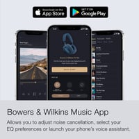 Bowers & Wilkins PX7 S2 bezdrôtové slúchadlá s potlačením hluku, Bluetooth 5.0, výdrž batérie 30 hodín, vstavaný mikrofón – modré 6
