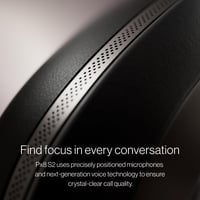 Căști wireless cu anularea zgomotului Bowers & Wilkins Px8, conectivitate Bluetooth, încărcare rapidă, 30 de ore de redare, microfon - Negru Onix 4