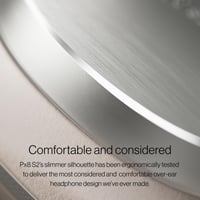 Căști wireless cu anularea zgomotului Bowers & Wilkins Px8, conectivitate Bluetooth, încărcare rapidă, 30 de ore de redare, microfon - Negru Onix 7
