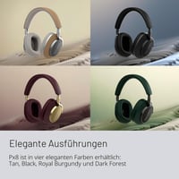 Bezdrôtové slúchadlá s aktívnym potlačením hluku Bowers & Wilkins Px8, Bluetooth 5.0 – čierne 6