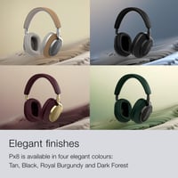 Bowers & Wilkins Px8 Bezdrôtové slúchadlá s potlačením hluku, Bluetooth 5.0, rýchle nabíjanie, 30 hodín prehrávania, vstavaný mikrofón, tmavozelené 8