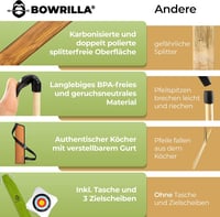 BOWRILLA Gyermek Íj és Nyílkészlet 10 Gumihegyű Nyíllal, Tegezzel és 3 Céltáblával - light green 5