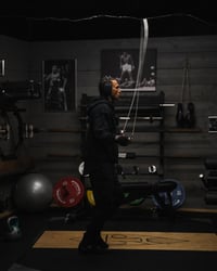 BOXROPE Boxerské švihadlo – nekrútiace sa, o 15 % ťažšie PVC lano, nastaviteľné, s protišmykovou páskou na rukoväti, sivé, prémiová kvalita 6