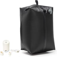 BOXSAM Ryanair Utazási Hátizsák Fekete 40x20x25cm Vákuum Pumpával 1