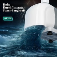 Pompă de apă pentru acvariu Boxtech 15W - Pompă submersibilă silențioasă pentru pești și plante acvatice 2