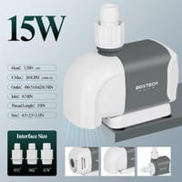Pompă de apă pentru acvariu Boxtech 15W - Pompă submersibilă silențioasă pentru pești și plante acvatice 5