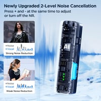 BOYA Boyalink 2.4GHz vezeték nélküli nyakpántos mikrofon USB-C Android iPhone-hoz - black 3