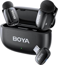 BOYA BOYAMini USB-C Vezeték Nélküli Mikrofon 2db Lavalier Podcast Vlog Streaming - MINI-14 (USB-C&CC) 1