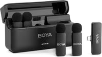 BOYA BY-V4U Vezeték nélküli Nyakpántos Mikrofon iPhone Android USB-C Telefonhoz 1