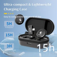BOYA OMIC-U Vezeték nélküli Nyakpántos Mikrofon USB-C Android iPhone iPad Vloghoz Podcasthoz 5