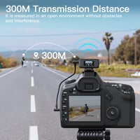 BOYA Wireless Lavalier mikrofon iPhone Android kamerához, 950 méter hatótáv, 10 órás akkumulátor - blue 3
