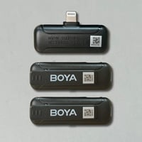 BOYA Wireless Lavalier mikrofon iPhone-hoz, zajcsökkentéssel, vloghoz és videózáshoz - BY-WM3T-D2 (Lightning) 8