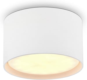 BOYIR LED Spot încastrat GX53 6W Alb Cald 3000K Rotund Aluminiu Lampă de Plafon