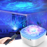 Bozhihong Galaxis Projektor LED Csillagos Égbolt Éjszakai Fény Távirányítóval, Időzítővel és Zenével - 8 Világítási Mód Gyerekeknek 1