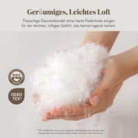 BPC Luxus Libapehely Paplan 240x260 cm - 4 Évszakos Közepes Vastagságú, Puha és Légáteresztő, Oeko-Tex és RDS Tanúsított Pehelytöltet 4