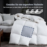 BPC Pehelypaplan 135x200 cm, Bio Pamut, 50% Liba Toll, Egész Éves Használat 6