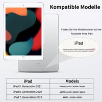 Obal na iPad BQDIYOO pre 9./8./7. generáciu 10,2" (modely 2021/2020/2019) – ružový, nárazuvzdorný ochranný kryt 2
