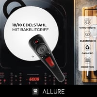 BRA Allure Fast gyorsfőző szett 4+6 literes rozsdamentes acél indukciós főzőlaphoz is alkalmas 2