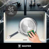 Set tava od nehrđajućeg čelika BRA Master 24-28 cm, bez neprijanjajućeg sloja 4