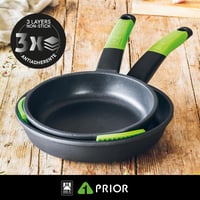 BRA Prior tava od lijevanog aluminija 26 cm, s neprianjajućim slojem, za sve vrste štednjaka, uključujući i indukciju, bez PFOA-a 2