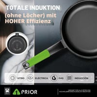 BRA Prior tava od lijevanog aluminija 26 cm, s neprianjajućim slojem, za sve vrste štednjaka, uključujući i indukciju, bez PFOA-a 3