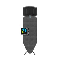 Široká žehliaca doska Brabantia 134746 Denim Black so stabilnou pracovnou plochou 1