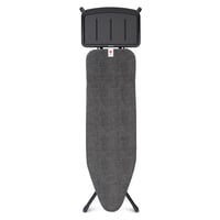 Brabantia daska za glačanje tipa B za parne postaje, s izuzetno velikim metalnim postoljem, podesiva po visini, 124 x 38 cm, Denim Black 2