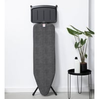 Brabantia daska za glačanje tipa B za parne postaje, s izuzetno velikim metalnim postoljem, podesiva po visini, 124 x 38 cm, Denim Black 3