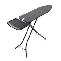 Brabantia daska za glačanje tipa B za parne postaje, s izuzetno velikim metalnim postoljem, podesiva po visini, 124 x 38 cm, Denim Black 1