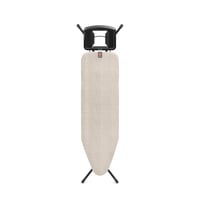 Brabantia B vasalódeszka 124x38 cm Denim Grey, 100% Fairtrade pamut huzat, 8 mm habszivacs réteg, dönthető, magasságállítható, összecsukható 1
