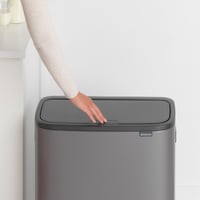 Brabantia Bo Touch Bin dvostruka kanta za smeće na pedalu s kapacitetom 2 x 30 L i poklopcem na dodir 5