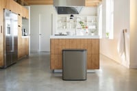 Brabantia Bo Touch Bin dvostruka kanta za smeće na pedalu s kapacitetom 2 x 30 L i poklopcem na dodir 7