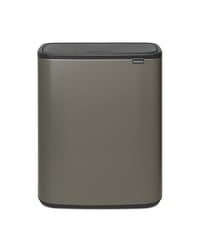 Brabantia Bo Touch Bin dvostruka kanta za smeće na pedalu s kapacitetom 2 x 30 L i poklopcem na dodir 1