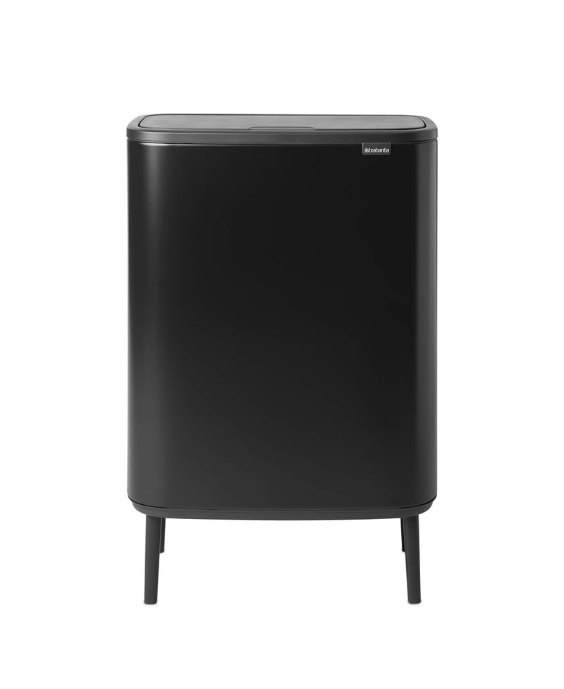 Brabantia Bo Touch Bin Hi dotykový kuchynský odpadkový kôš, matná čierna, s 2 x 30-litrovými vnútornými nádobami
