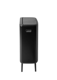 Brabantia Bo Touch Bin Hi dotykový kuchynský odpadkový kôš, matná čierna, s 2 x 30-litrovými vnútornými nádobami 3