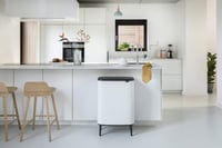 Brabantia Bo Touch Bin Hi bijela kanta za smeće, 2 x 30 litara, dupla kanta s otvaranjem na dodir 7