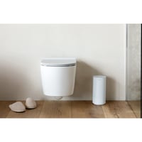 Suport pentru hârtie igienică Brabantia Mindset, cu spațiu pentru 2 role de rezervă, Fresh White, 30x15,1x13,7 cm 5