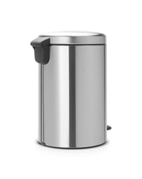 Brabantia NewIcon pedálos szemetes 20 L, matt acél, lágyan záródó fedél, kivehető belső vödörrel 4