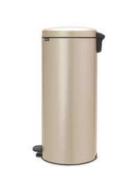 Pedálový kôš Brabantia NewIcon 30 litrov, šampanské zlato, oceľ, tiché zatváranie — na boku je preliačený (stav: viď 2. obrázok) 5