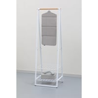 Brabantia Sklopiva daska za glačanje na paru - 91,5 x 41 cm - Površina otporna na toplinu - Kuka za vješanje - Za ručno glačalo na paru - Siva 5