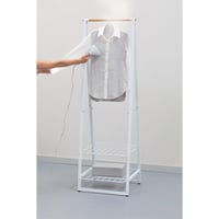 Brabantia Sklopiva daska za glačanje na paru - 91,5 x 41 cm - Površina otporna na toplinu - Kuka za vješanje - Za ručno glačalo na paru - Siva 6