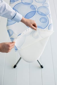 Poťah na žehliacu dosku Brabantia Perfect Flow Bubbles pre dosku typu D, 135 x 45 cm, trojvrstvový, paropriepustný 5
