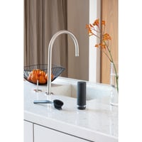 Dozator de detergent de vase Brabantia SinkStyle, gri închis, 200 ml 5