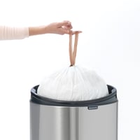 Odpadkový kôš Brabantia Touch Bin s dotykovým otváraním 40 l, matná čierna nehrdzavejúca oceľ, 30,2 x 43,5 x 76,5 cm 7