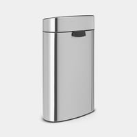 Odpadkový kôš Brabantia Touch Bin s vnútornou plastovou nádobou, matná oceľ, 40 l 5