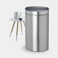 Odpadkový kôš Brabantia Touch Bin s vnútornou plastovou nádobou, matná oceľ, 40 l 1