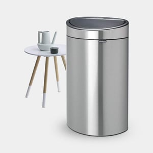Brabantia Touch Bin kanta za smeće na dodir s unutarnjom plastičnom posudom, mat čelik, 40 L