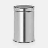Odpadkový kôš Brabantia Touch Bin s vnútornou plastovou nádobou, matná oceľ, 40 l 2