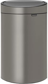 Brabantia Touch Bin New érintéses fedeles szemetes, 40 L, Platinum, 30,2 x 43,5 x 76,5 cm 1